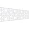 Ekena Millwork Set of Four Panels for 94 1/2"W x 28 1/4"H Brownsville Fretwork Wainscot Wall Paneling WPKP14X01X47BNE - alternate 1